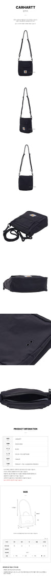CARHARTT Bowden Schultertasche Unisex 89XX FW25 I035215 147729815 [P]