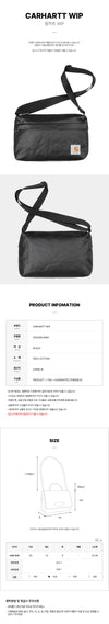 CARHARTT Dine Schultertasche Herren FW25 89XX I035356 148492539 [P]
