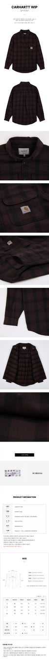 Carhartt Edmonds Check Shirt 152756628 [P]