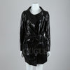 CHLOE Lange Jacke mit schwarzer Beschichtung 128888 [P]