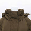 Maje Khaki Long Padded Coat 71232915 145878150 [P]