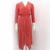MAJE V-Ausschnitt Muster Langkleid + Top Set kk22440637 145878219 [P]