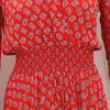 MAJE V-Ausschnitt Muster Langkleid + Top Set kk22440637 145878219 [P]
