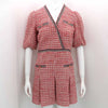 Maje V-Neck Tweed Mini Dress kk38617154 145878243 [P]