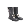 Roger Vivier Vivier Ranger Leather Ankle Boots KK32275361 153340160 [P]