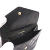 CHANEL Leder Geldbörse mit CC-Logo und Steppnaht 08476120 157551368 [P]