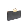 Alexander McQueen Crocodile Pattern Gold Handle Clutch Bag 54206533 158538269 [P]
