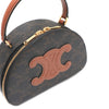 CELINE Triope Canvas Tan Half Moon Case Tote Bag und Crossbody Bag 10K642ECM.04LU 160695501 [P]