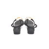 CHANEL Damen Sandalen aus Lammleder mit Kamellienriemen G37117 160695269 [P]