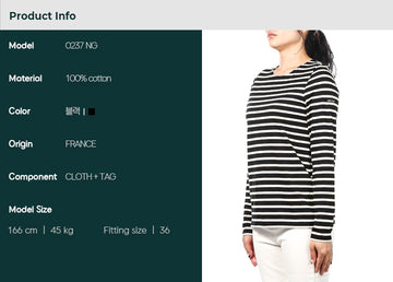 Saint James Women Long Sleeve Minguaidum T-Shirt 85143516