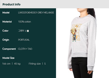 MAISON KITSUNE メンズ スウェットシャツ (LW00310KM0001 GREY MELANGE) 85143386