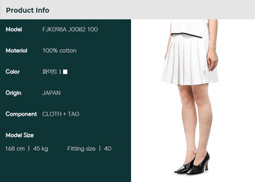 THOM BROWNE (FJK098A J0082 100) Damenrock 85143782