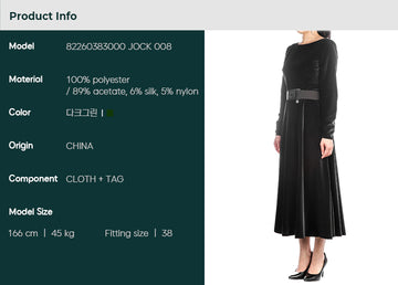 MAXMARA Damen Samtkleid (JOCK 008) 38 85143842