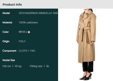 MaxMara MANUELA1 Coat 85142805