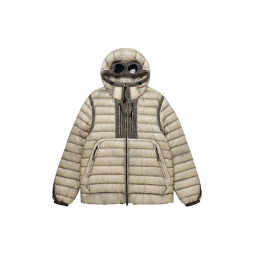 CP COMPANY Leicht gepolsterte Jacke mit Kapuze und Wappen 159064496 [P]