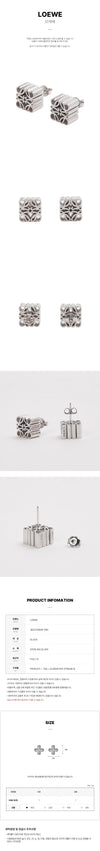 Loewe Anagram Stud Earrings FW25 Women 150079232 [P]