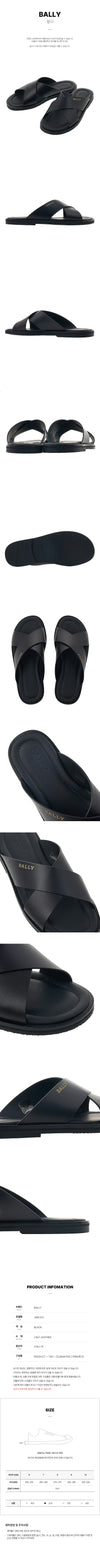 BALLY Männer Zail Leder Sandalen JAIR 010 57207124 [P]