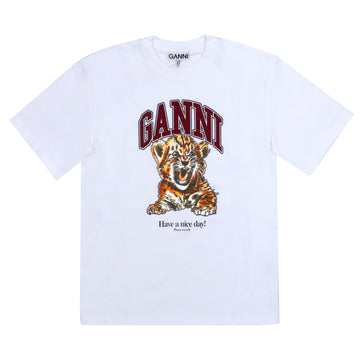 Ganni Women's Short Sleeve T-Shirt 157204362