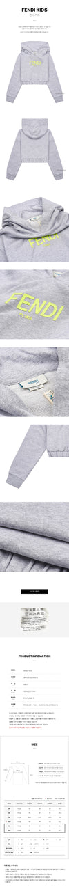 Fendi Logo Print Cotton Hoodie 67591645 [P]