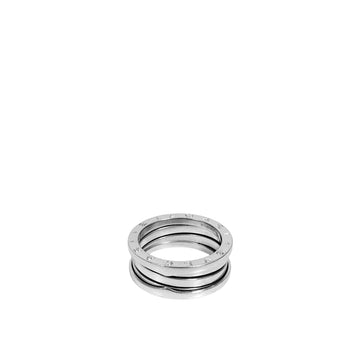 Bulgari 18K B.Zero1 3-Band Ring White Gold 323535 158667669 [P]