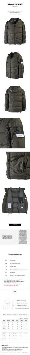 STONE ISLAND Kringled Lammfellkapuze Daunenjacke FW25 M 142311778 [P]