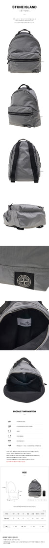 Stone Island K2S159200014 S0251 V0061 FW25 Men's Nylon Metallic Backpack 142084154 [P]