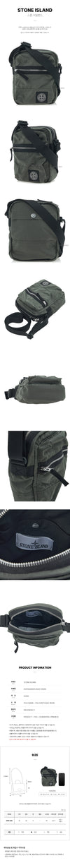 Stone Island K2S159200015 S0251 V0059 FW25 Front Pocket Pouch Bag 142311741 [P]