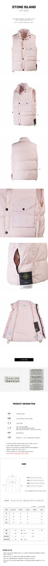 STONE ISLAND FW25 メンズ クランクル レックス パディング ベスト 143035601 [P]