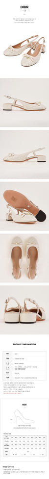 DIOR Damen Ballett Slingback Pumps 157097188 [P]