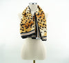 Burberry Leopard Silk Scarf 144159837 [P]