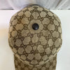 GUCCI Jagd-Doppel-Web-Kappe M 200035 147730200 [P]