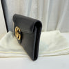 GUCCI 400586 GG Marmont schwarze Brieftasche 160215311 [P]