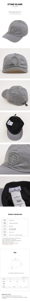 STONE ISLAND コンパス刺繍キャップ 154166052 [P]