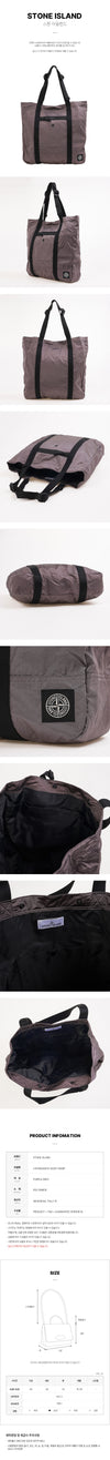 Stone Island Zipper Pocket Tote Bag 154165987 [P]
