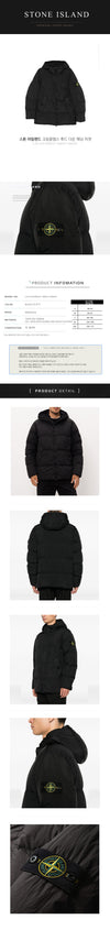 STONE ISLAND Kränklapser Kapuzen-Daunenjacke 159353158 [P]