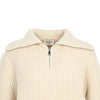 WEEKEND MAXMARA Laser Strickpullover mit Halbreißverschluss 160154064 [P]