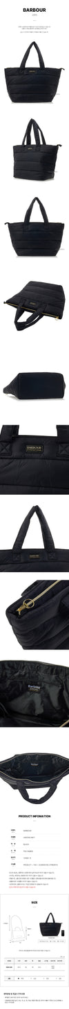 BARBOUR Monaco Large Quilted Tote Bag BK11 LBA0392 72705509 [P]