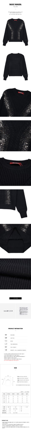 MaxMara LESSY 002 FW24 Women's Lacy Wool Knit 114332972 [P]