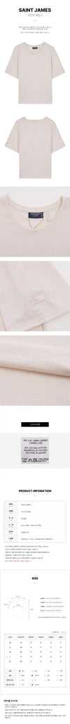 Saint James Linen T-Shirt 157618891 [P]