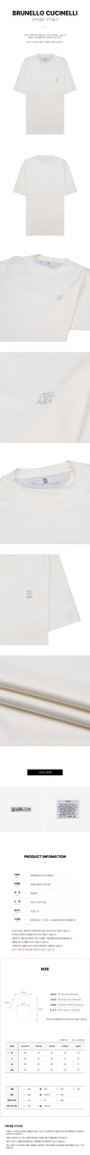 Brunello Cucinelli Men's Logo Jersey T-Shirt 153200095 [P]
