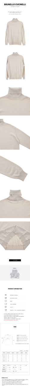 BRUNELLO CUCINELLI 女性用タートルネックニット 33613180 [P]
