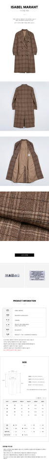 ISABEL MARANT MA0285FA C3D02E 50CA FW25 Damen Lexana Mantel 147406573 [P]