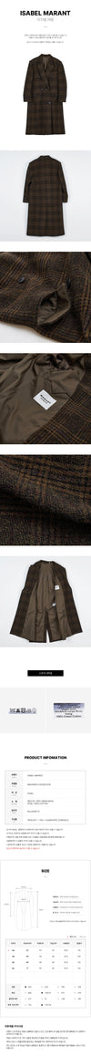 ISABEL MARANT Leksana Mantel FW25 C3D02E 67KI 36 38 40 147406569 [P]