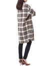 Isabel Marant Check Volume Wool Long Coat 150657987 [P]
