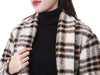 Isabel Marant Check Volume Wool Long Coat 150657987 [P]