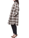 Isabel Marant Check Volume Wool Long Coat 150657987 [P]