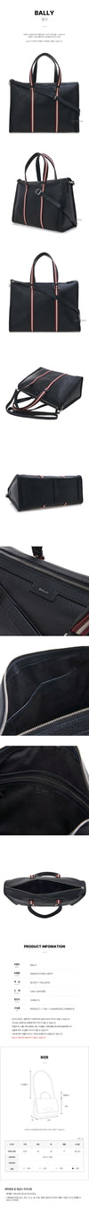 BALLY Code ZIP Tote Bag Unisex U901P 144670620 [P]