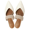 MALONE SOULIERS Maisie MS Flat 2 Cream 96307121 [P]