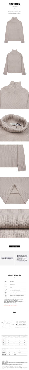 MaxMara MANTOVA 001 FW24 Women's Wool Sweater 119194118 [P]