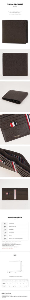 THOM BROWNE ペブルスリムタブ メンズ 二つ折り財布 155942048 [P]